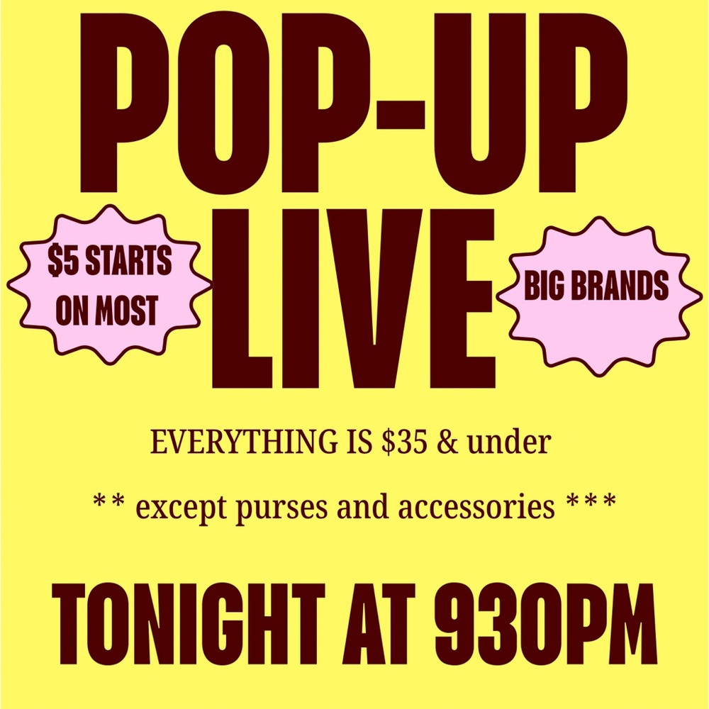 LIVE SHOW TONIGHT ONLY